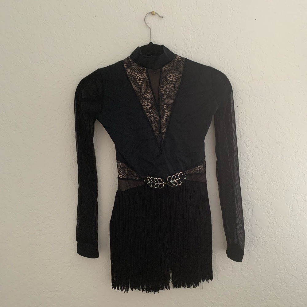 Dance costume for ballroom, jazz, musical theater, etc. Only been used once